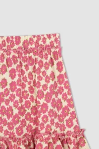 DeFacto Girls' Patterned flared Skirt - Image 8