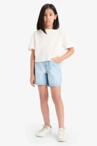 DeFacto Jeans Shorts Girls' - Image 3