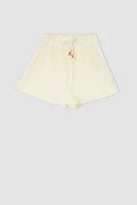 DeFacto Girls' Coool Rib Shorts Y9165a622hs - Image 5