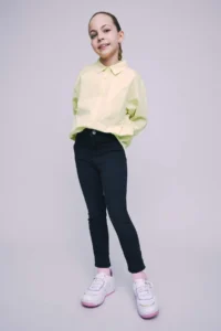 DeFacto Girl's Oversize Poplin Long Sleeve Shirt - Image 2