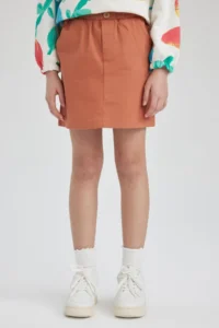 DeFacto Girls' Gabardine Skirt Z4942a623sm - Image 4