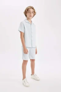 DeFacto Muslin Shorts Boys' - Image 2