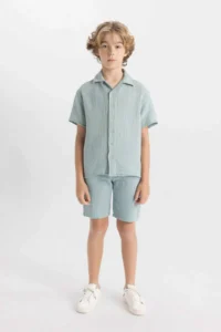 DeFacto Boys' Muslin Shorts - Image 2