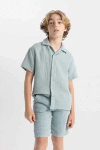 DeFacto Boys' Muslin Shorts - Image 3