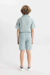 DeFacto Boys' Muslin Shorts - Image 5