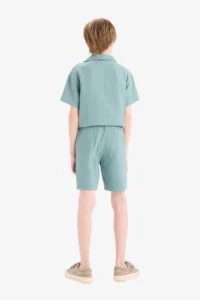 DeFacto Green Boys' Shorts Z5370A6/GN382 - Image 2
