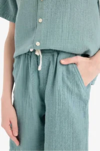 DeFacto Green Boys' Shorts Z5370A6/GN382 - Image 3