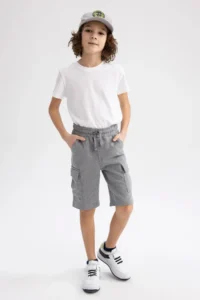 DeFacto Boys' Cargo with pocket Shorts Z5539a623sm - Image 2