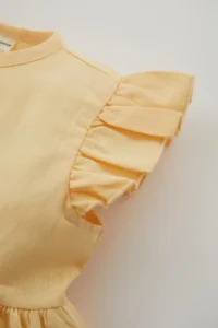 DeFacto Baby Girl Sleeveless Linen Look Dress Z7402a223sm - Image 5