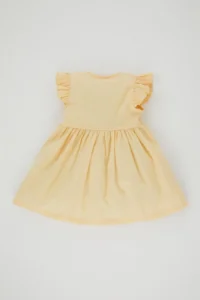 DeFacto Baby Girl Sleeveless Linen Look Dress Z7402a223sm - Image 7