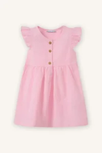 DeFacto Flared Poplin Dress Baby Girl