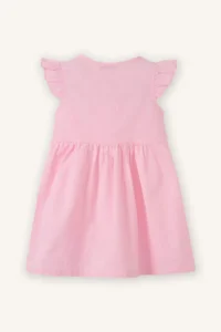 DeFacto Flared Poplin Dress Baby Girl - Image 3