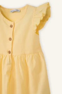 DeFacto Flared Poplin Dress Baby Girl - Image 2