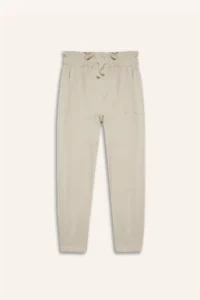 DeFacto Girl's Stretchy Waisted Jogger Sweatpants with Pockets - Image 7