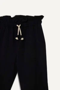 DeFacto Black Girls' Sweatpants with Elastic Waist Z8779A6/BK81 - Image 3
