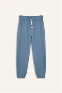 DeFacto Girl's Stretchy Waisted Jogger Sweatpants with Pockets - Image 6