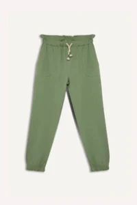 DeFacto Elastic Waist Pocket Jogger Sweatpants Girl - Image 2