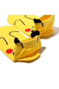 BGK Unisex 4-Piece Pokemon Patterned Booties Socks Colorful Extra Comfortable - Image 2