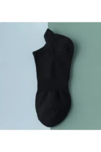 BGK Unisex Black Sports Slippers Socks 10 Pack - Image 3
