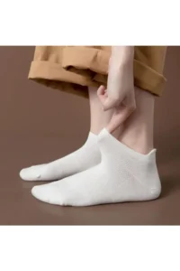 BGK Unisex Black Sports Slippers Socks 10 Pack - Image 4