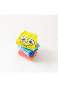 BGK Unisex Mixed Colorful Funny Tennis Socks 3 Piece - Image 3