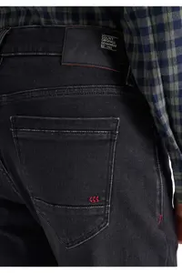 Colin's slim Fit Low Waist Narrow Leg Men's Black Jeans Pants - Image 6