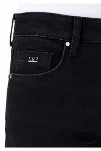 Colin's skinny Fit High Waist Pocket slim Leg Men's Black Jeans Pants - Image 5