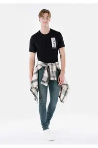 Colin's Straight Fit Men Black jeans Pants - Image 3
