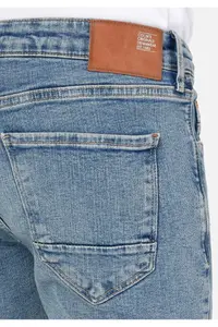 Colin's slim Fit Low Waist Narrow Leg Men's Indigo Jeans Trousers - Image 6