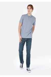 Colin's Straight Fit Low Waist Straight Leg Men's Indigo Jean Trousers - Image 3