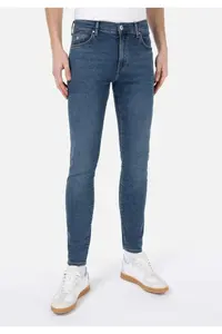 Colin's skinny Fit Low Waist Narrow Leg Men's denim Jeans Trousers - Image 4