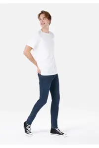 Colin's slim Fit Men Dark Indigo jeans Pants - Image 3