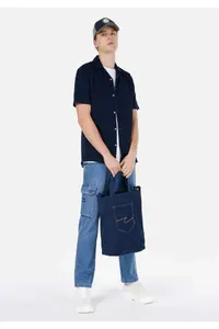 Colin's Cargo Fit Mid Waist Straight Leg Cargo Pocket Men's Indigo Jeans Pants