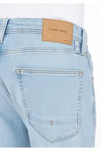 Colin's Straight Fit Low Waist Straight Leg Men's Open Indigo Jeans Trousers - Image 6