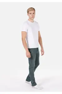Colin's Straight Fit Low Waist Straight Leg Men's Indigo Jeans Trousers - Image 3