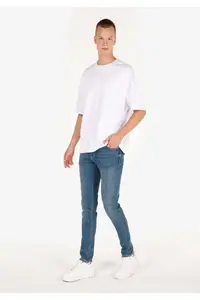 Colin's slim Fit Men Indigo jeans Pants - Image 3