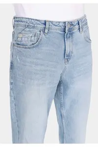 Colin's Straight Fit Low Waist Straight Leg Men's Indigo Jeans Trousers - Image 5