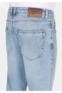 Colin's Straight Fit Low Waist Straight Leg Men's Indigo Jeans Trousers - Image 6