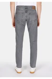 Colin's slim Fit Men Gray jeans Pants - Image 2