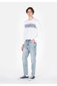 Colin's Loose Tapered Fit Men Indigo jeans Pants - Image 3