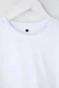 Trendyol Curve Black-White 2 Sets Package 100% single jersey Oversized/Wide Cut Knitting T-Shirt - Image 8