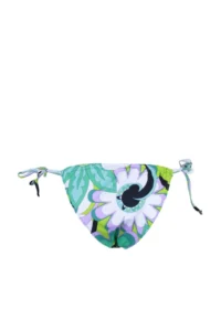TRENDYOLMİLLA Floral Patterned tied up High Leg Bikini Bottom - Image 8