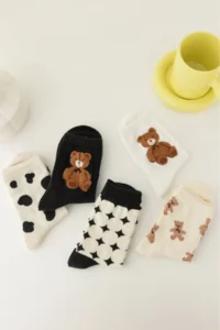 BGK 5 'li Women Extra Rahat College Socks - Image 2