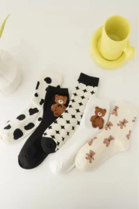 BGK 5 'li Women Extra Rahat College Socks - Image 3