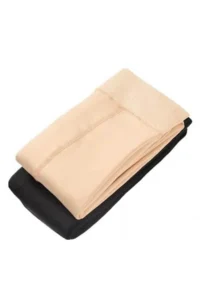 MİSTİRİK Ravena Model Firming and Lifting Furry Warm Fleece Woven Pantyhose Skin Color - Image 3