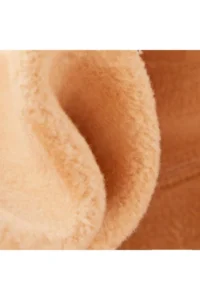 MİSTİRİK Ravena Model Firming and Lifting Furry Warm Fleece Woven Pantyhose Skin Color - Image 6