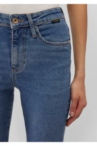 Mavi Cindy Gold Shape DARK BLUE Jeans Pants -87897 - Image 5