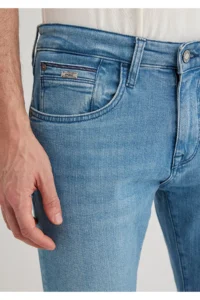 Mavi James Premium Blue Light Blue Jeans Trousers - Image 6