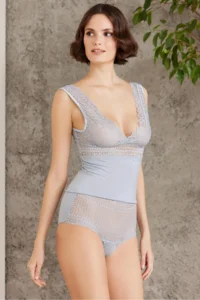 Pierre Cardin Penye Tank Top Panties Women Underwear Set - 335