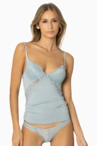 Pierre Cardin Penye Tank Top Panties Women Underwear Set - 356